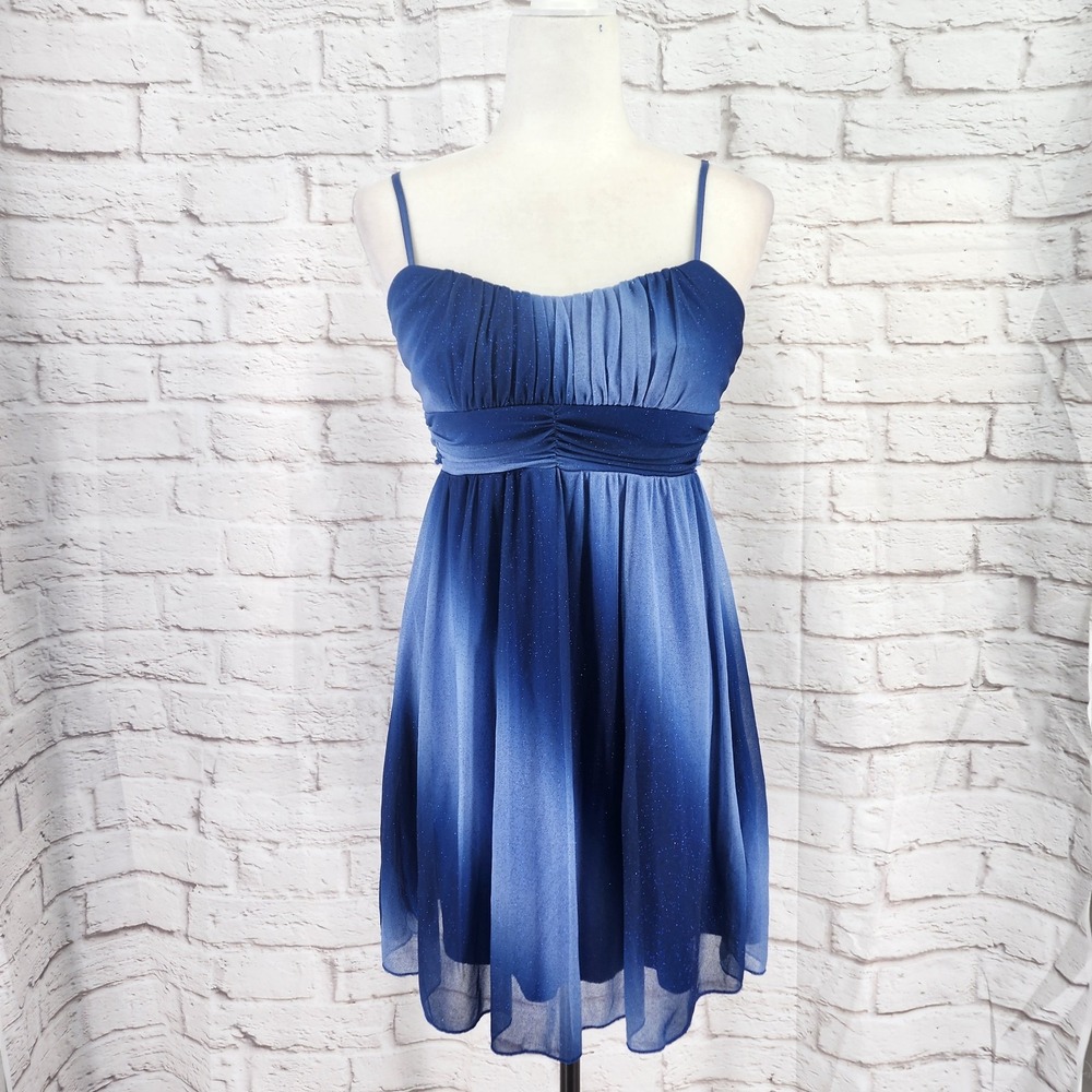 Vintage Y2K Babydoll Dress Ruby Rox Small Fairy Coquette Going Out Glitter Party